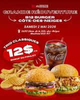 Image promotion B12 Burger CDN