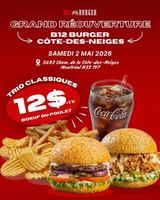 Image promotion B12 BURGERS