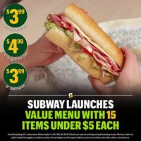 Image promotion Subway