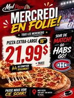 Image promotion MED Pizza - Victoriaville