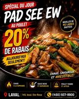Image promotion Khmer Express - restaurant asiatique halal à Laval