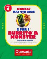 Image promotion Quesada Burritos & Tacos