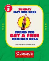 Image promotion Quesada Burritos & Tacos