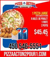 Image promotion Pizza Acton 2 pour 1 Inc
