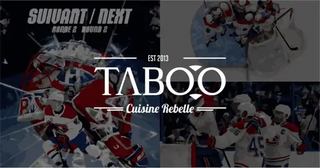 Image promotion TABOO Cuisine Rebelle | Restaurant L’Assomption