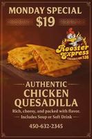 Image promotion Rooster Express 138