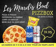 Image promotion PizzBox La Boîte à Pizza Fleurimont