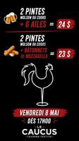 Image promotion Le Caucus | Taverne Festive