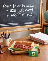 Image promotion Subway