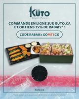 Image promotion Küto - Comptoir à Tartares Saint-Hyacinthe