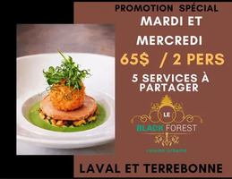 Image promotion Le Black Forest-cuisine urbaine Terrebonne