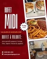 Image promotion Pizzéria Paquet Portneuf