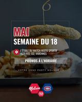 Image promotion L'Étoile Du Match - Resto-Sportif