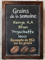 Image promotion Le Caféier, atelier de torréfaction