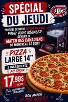 Image promotion MED Pizza - Victoriaville