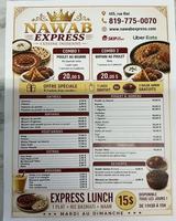 Image promotion La Nawab La Royale Mughal Cuisine PAK INDIENNE