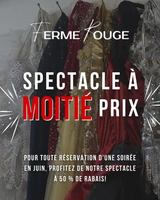 Image promotion La Ferme Rouge restaurant/spectacle