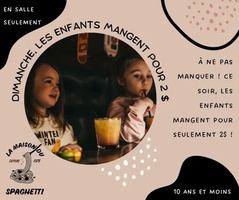 Image promotion Maison du Spaghetti Rimouski