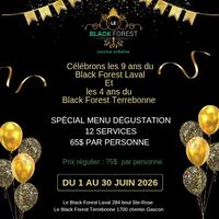 Image promotion Le Black Forest- cuisine urbaine Laval