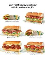 Image promotion Subway