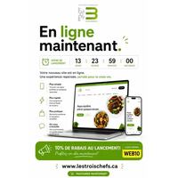 Image promotion Les trois Chefs Lebourgneuf