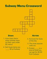 Image promotion Restaurant SUBWAY