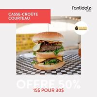Image promotion Casse-croûte Courteau des Forges