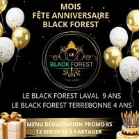 Image promotion Le Black Forest- cuisine urbaine Laval