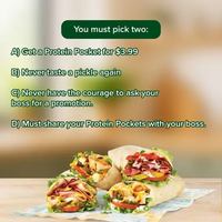 Image promotion Subway
