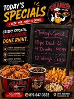 Image promotion Deano's Chicken
