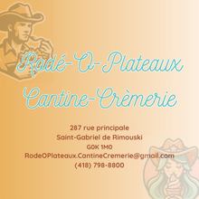 Rodé-O-Plateaux Cantine-Crèmerie