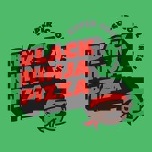 Super Cool Fresh Black Ninja Pizza