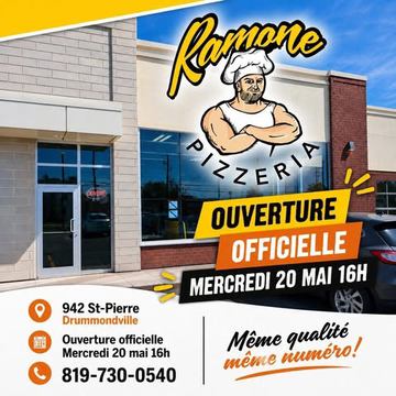 Ramone Pizzéria Drummondville
