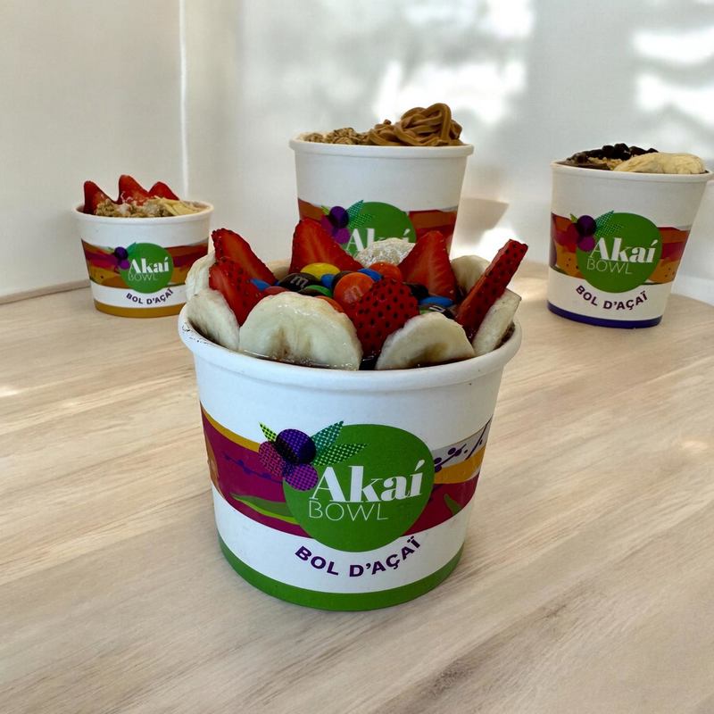 Akai Bowl Health food smoothie and bowl of Acai photo 1