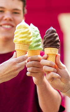 Chez Babine - Tartes artisanales, crème glacée molle avec enrobages de chocolat belge photo 5