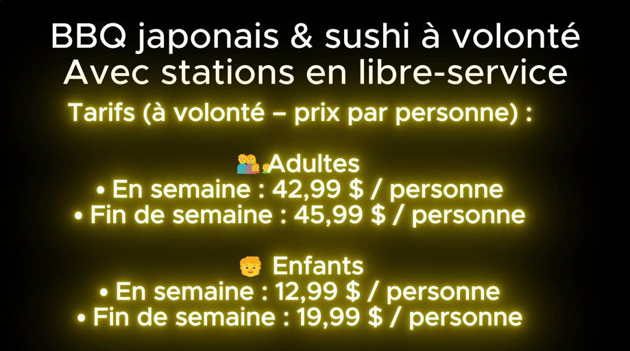 Gyuman - BBQ Japonais et Sushi à Volonté photo 1