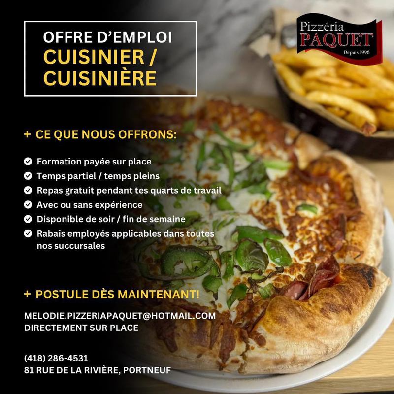 Pizzeria Paquet St-Raymond photo 1