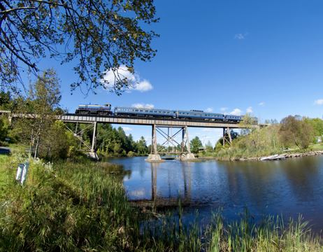 Train touristique l'Orford Express photo 7