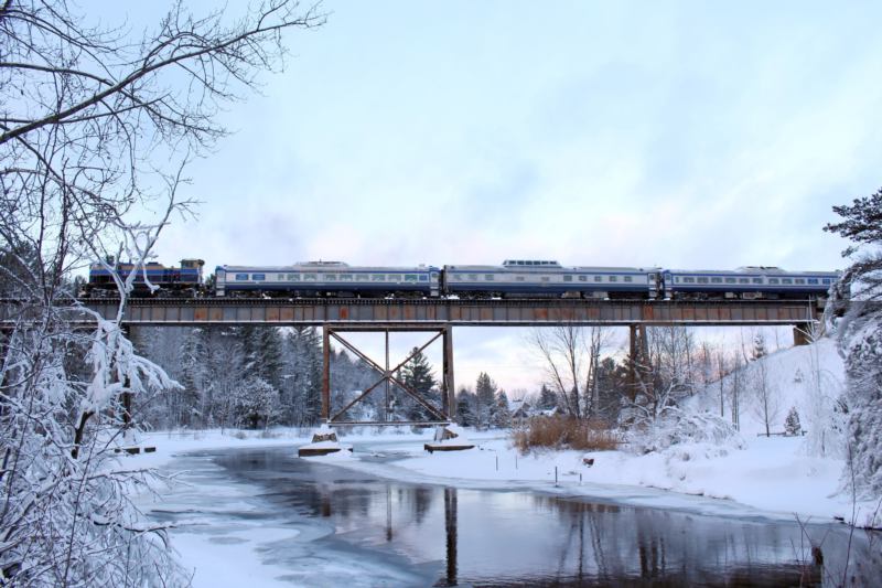 Train touristique l'Orford Express photo 1