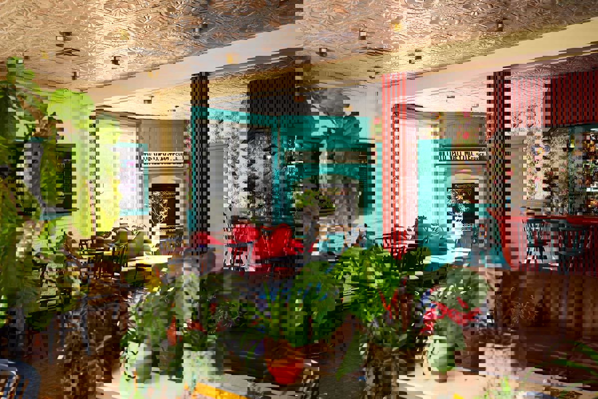 Oiseau Bleu Marché Café photo 1