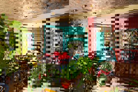 Oiseau Bleu Marché Café photo 1