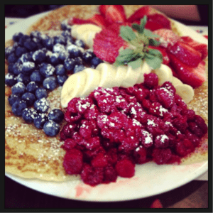 Excellent petit-déjeuner pour bien commencer la journée!