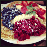 Excellent petit-déjeuner pour bien commencer la journée!