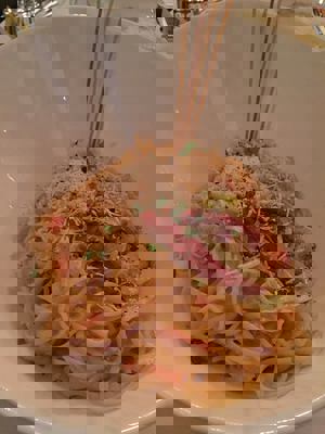 Le Manoir haunted by his pasta!