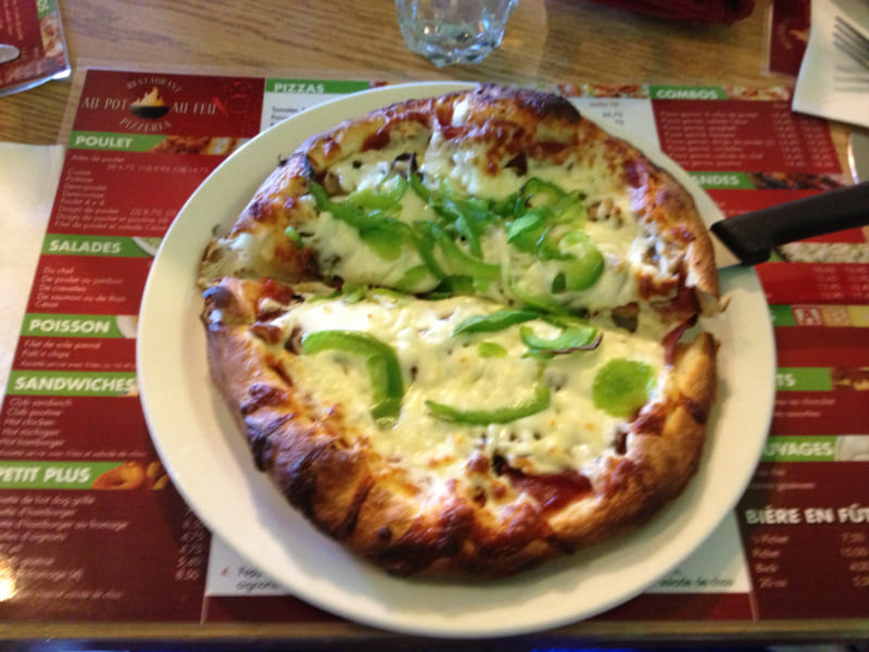 Pizza à Sherbrooke... Le Pot au Feu s'impose !