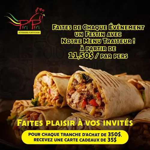 Image promotion Rôtisserie Piri Piri (Longue-Pointe)