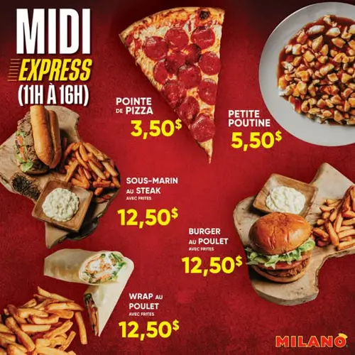 Image promotion Milano Pizzeria