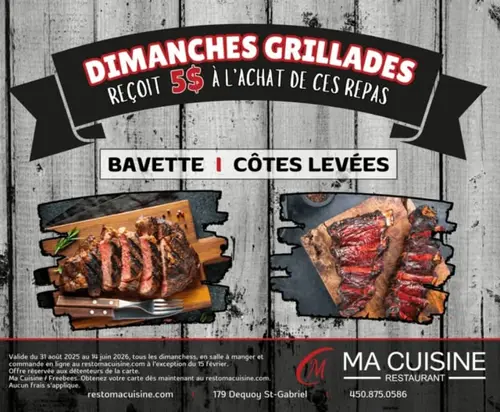 Image promotion Restaurant Ma Cuisine