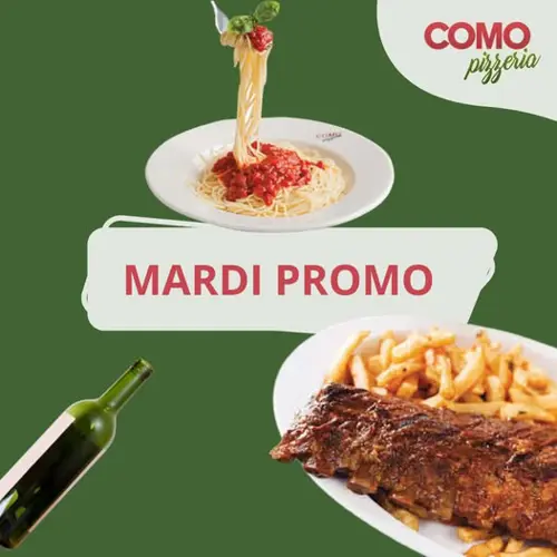Image promotion Como Pizzeria