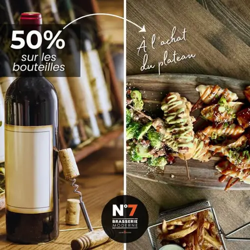 Image promotion Le Numéro 7 - Brasserie Moderne
